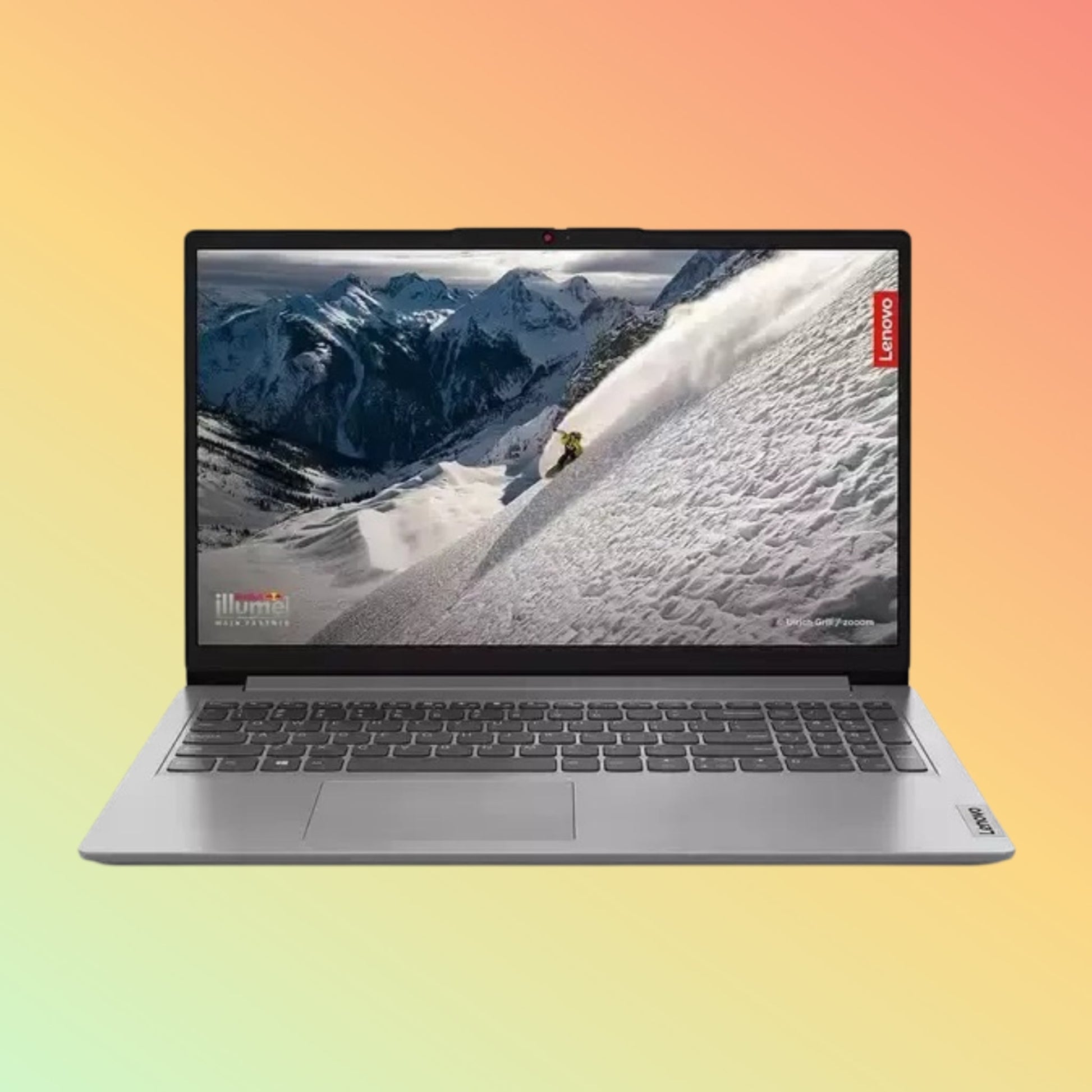 لابتوب لينوفو آيدياباد 1 15ALC7 - معالج AMD Ryzen 5 5500U، سعة 8 جيجابايت، قرص SSD سعة 512 جيجابايت، شاشة 15.6 بوصة عالية الدقة