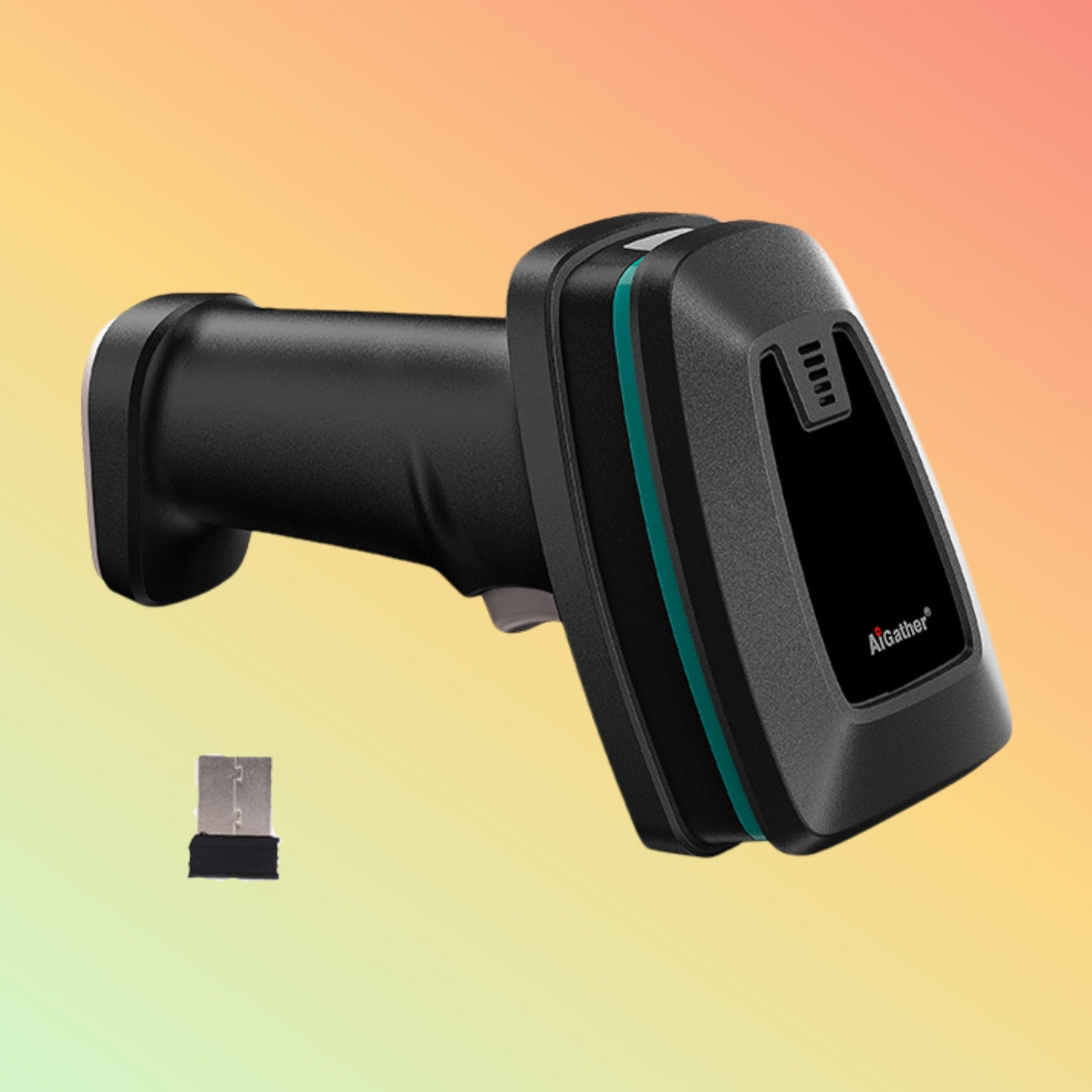 AiGather A-9522HD 2.4G वायरलेस 2D बारकोड स्कैनर