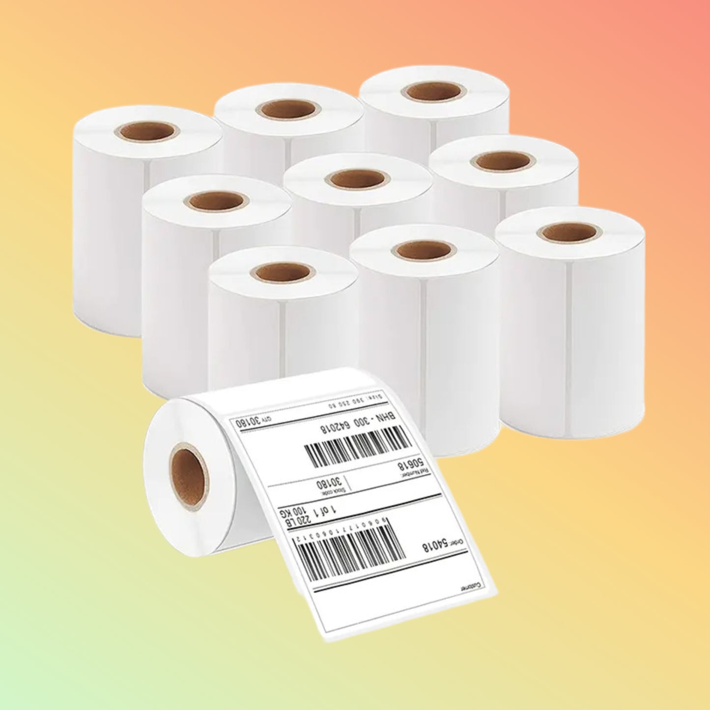 100mmx100mm Direct Thermal 4x4 Shipping Label