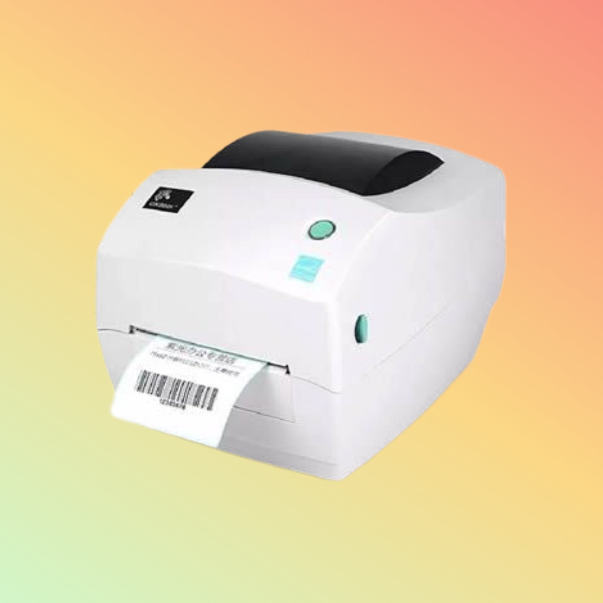 "Flexible GK888T label printer with 203dpi resolution and USB/Serial connectivity, ideal for printing shipping, inventory, and product labels."