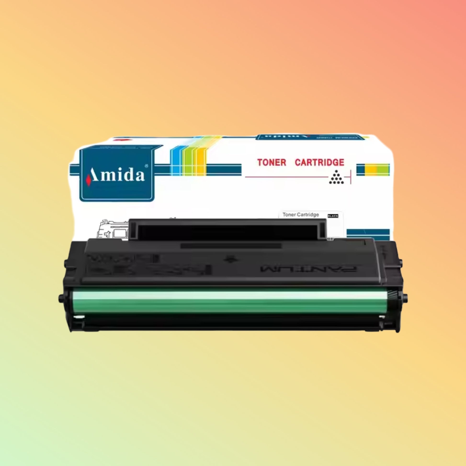 Amida Factory PD-110 Compatible Toner Cartridge for Pantum P1000L/1060/1050L/M5000L Printers PD-110 Toner Cartridge