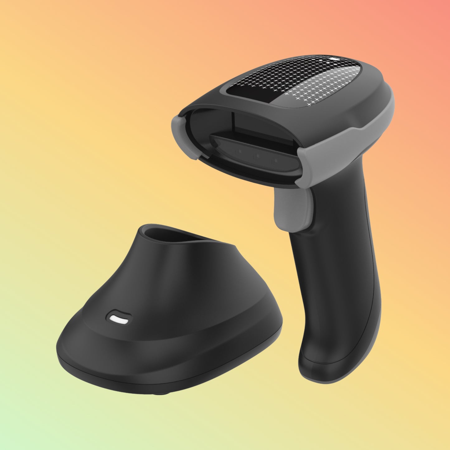 Postech PT-R9701 Barcode Scanner with Charging Cradle for Retail ✅