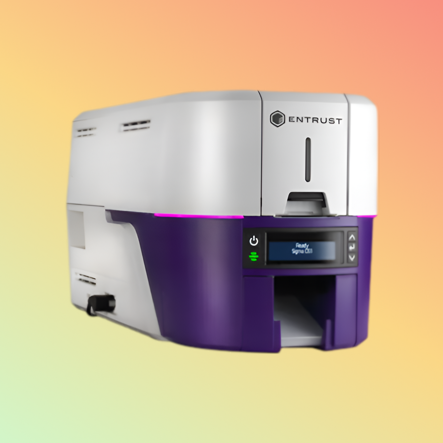 طابعة Entrust Sigma DS2 المباشرة إلى البطاقة