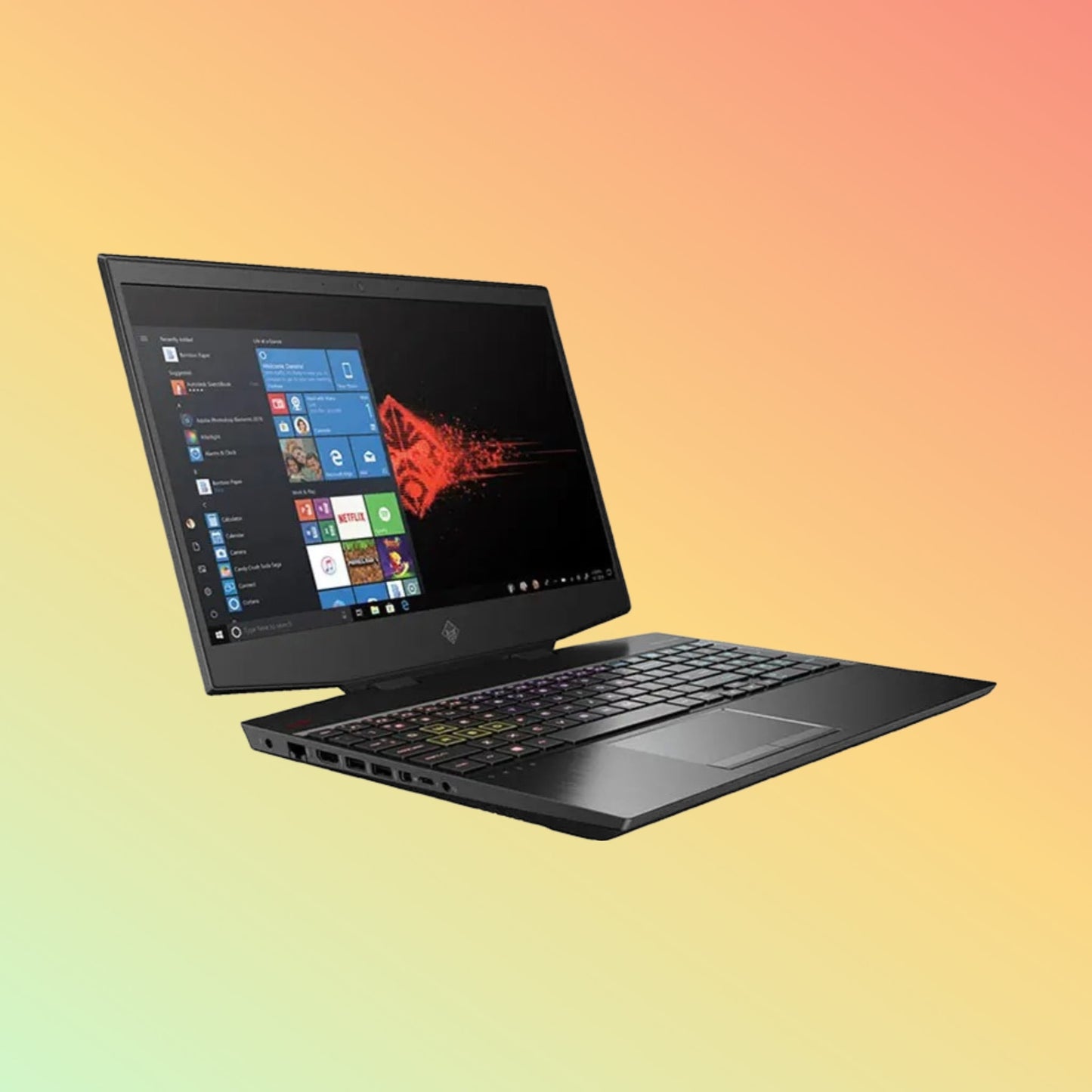 HP OMEN 15T-DH100 गेमिंग लैपटॉप - 10वीं पीढ़ी i9-10885H, 32GB, 1TB HDD + 512GB SSD, NVIDIA Geforce RTX 2080 8GB, 15.6" FHD
