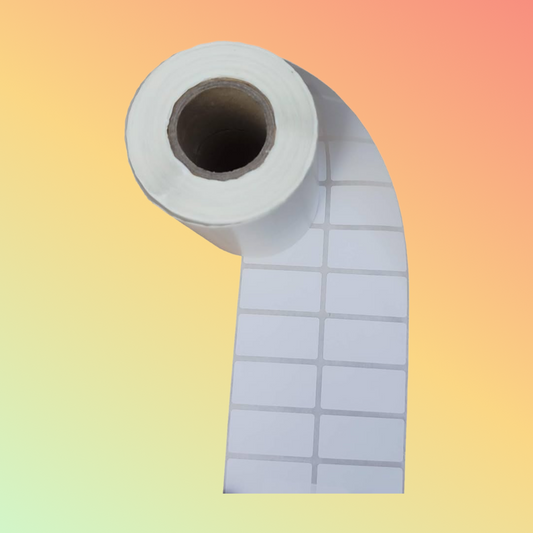 बारकोड लेबल (5200 प्रति रोल) 25mmX25mm