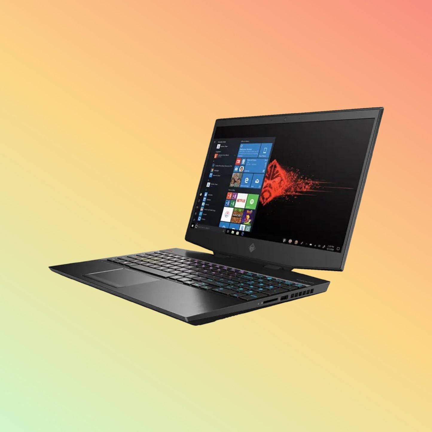 HP OMEN 15T-DH100 गेमिंग लैपटॉप - 10वीं पीढ़ी i9-10885H, 32GB, 1TB HDD + 512GB SSD, NVIDIA Geforce RTX 2080 8GB, 15.6" FHD