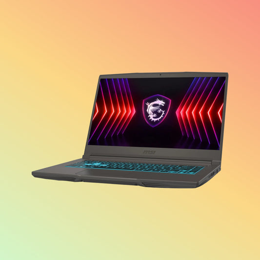 MSI THIN A15 B7UCX-249XAE गेमिंग लैपटॉप - AMD Ryzen 5-7535HS, 8GB, 512GB SSD, NVIDIA GeForce RTX 2050 4GB, 15.6” FHD