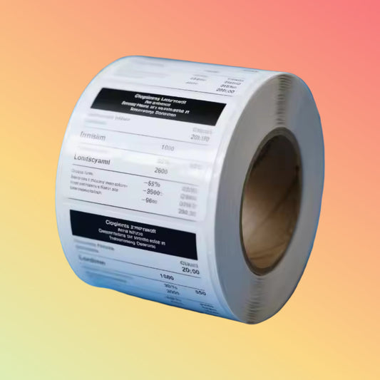 Premium Adhesive Sticker Customized Printing Thermal Shipping Labels for Packaging