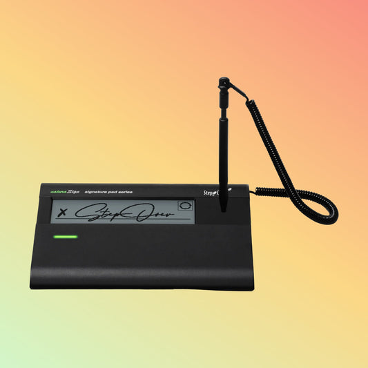 स्टेपओवर मोबाइल उपयोग के लिए विशेष रूप से स्थिर और उपयोगी सिग्नेचर पैड