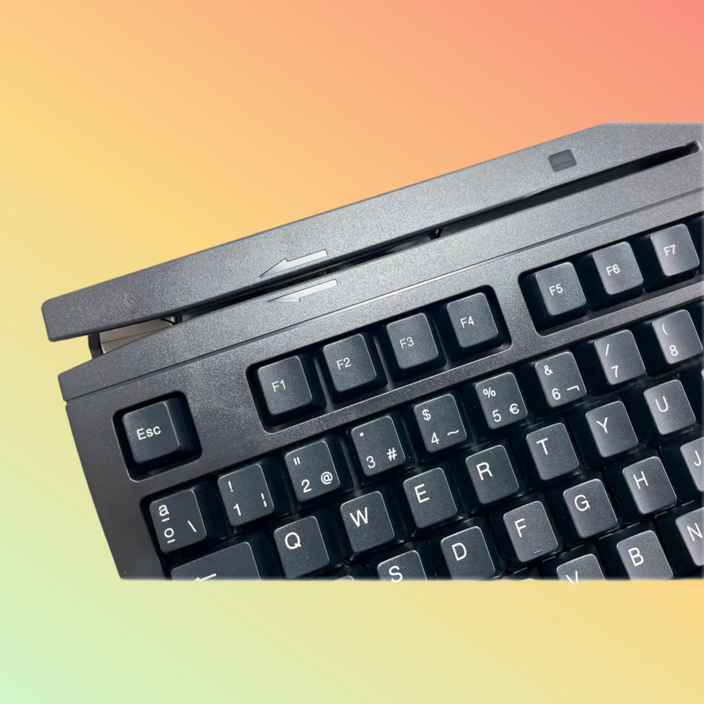 POSTECH KB-104 Wired Mechanical Keyboard with Card Readers