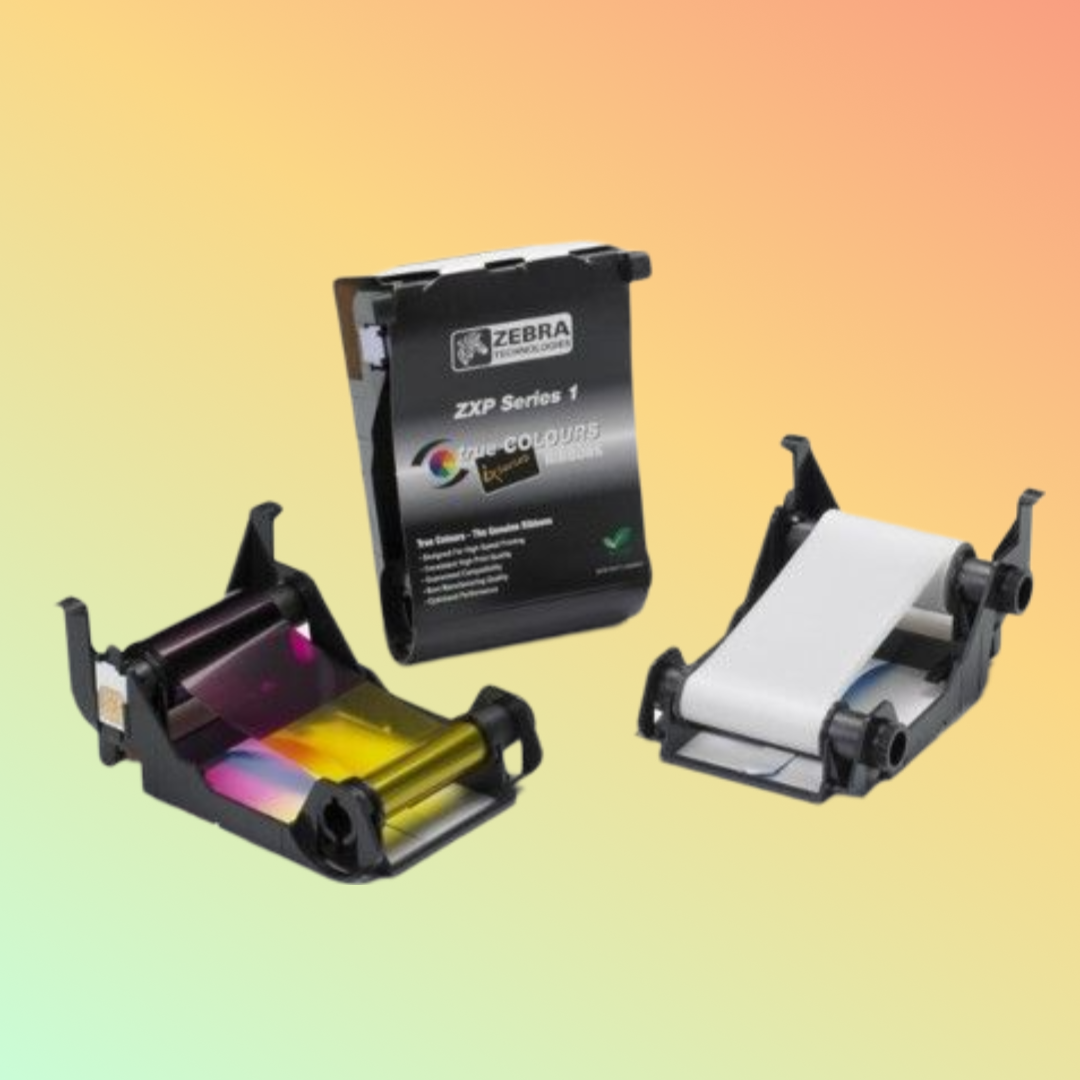 Zebra 800011-140 ZXP Series 1 Load-N-Go YMCKO Color Ribbon | NEOTECH