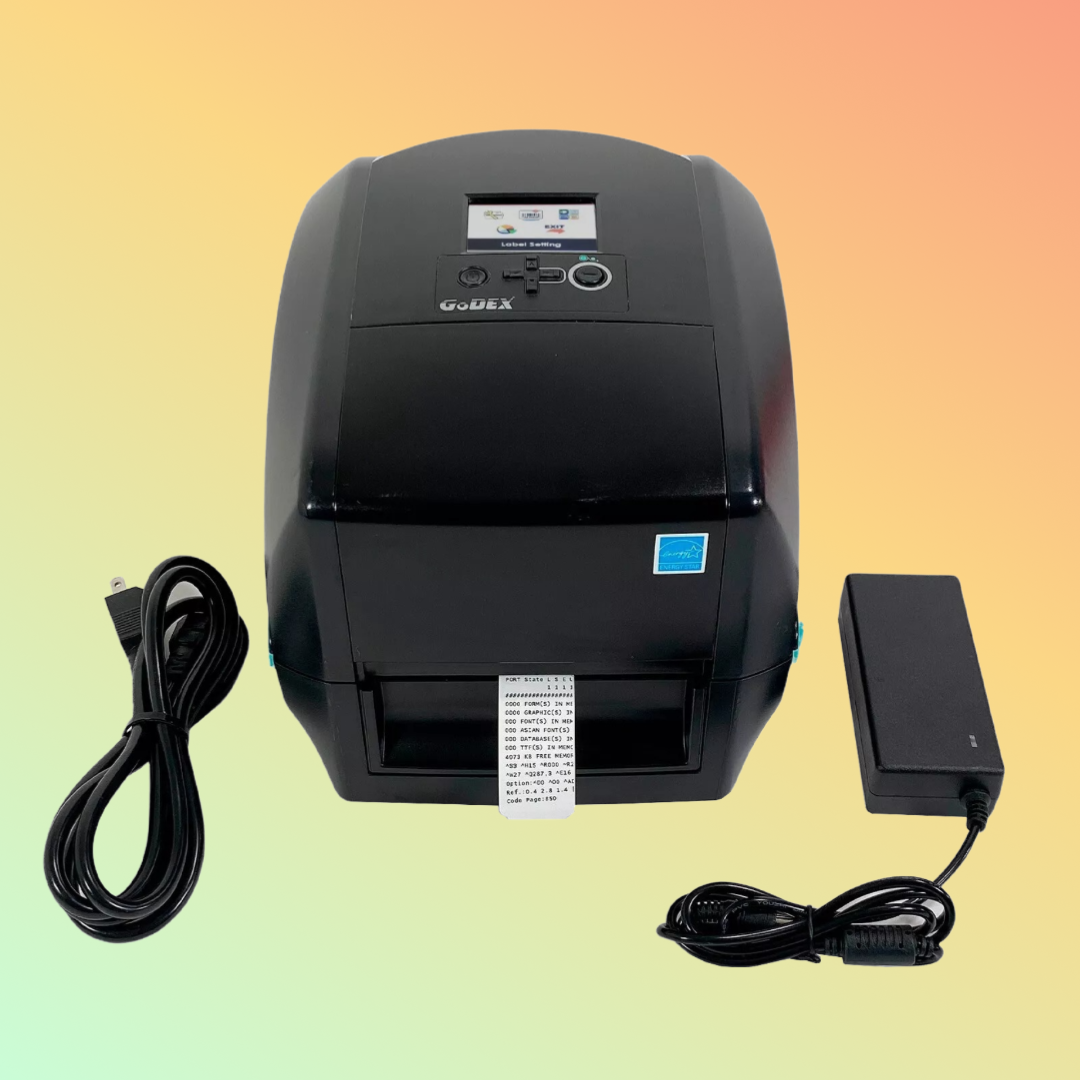 Godex RT730i Backlit Display for Easy Monitoring of Print Jobs
