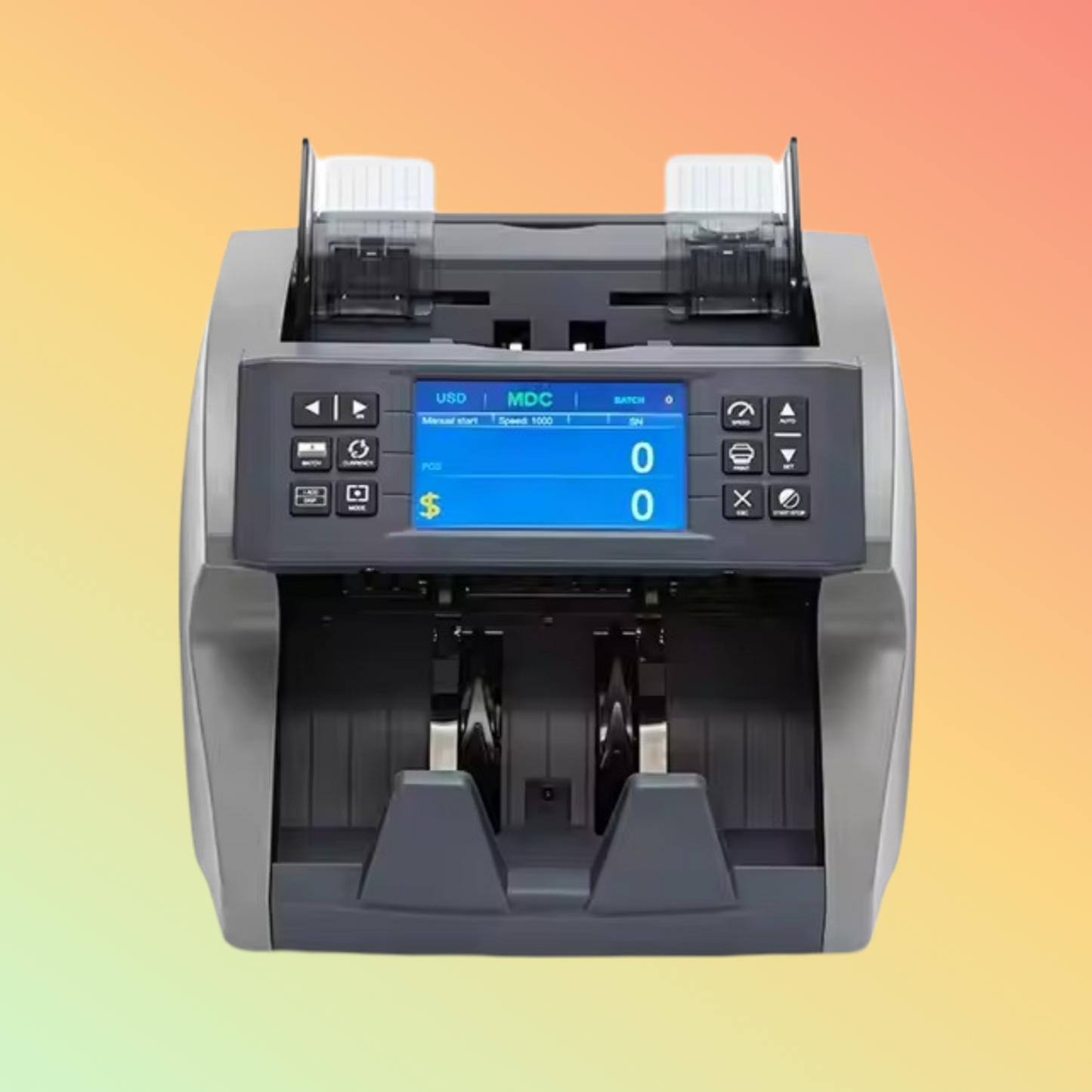 NUMEN Single Pocket Money Detector Machine And Money Counter Mix Denomination Multi-currency Machine