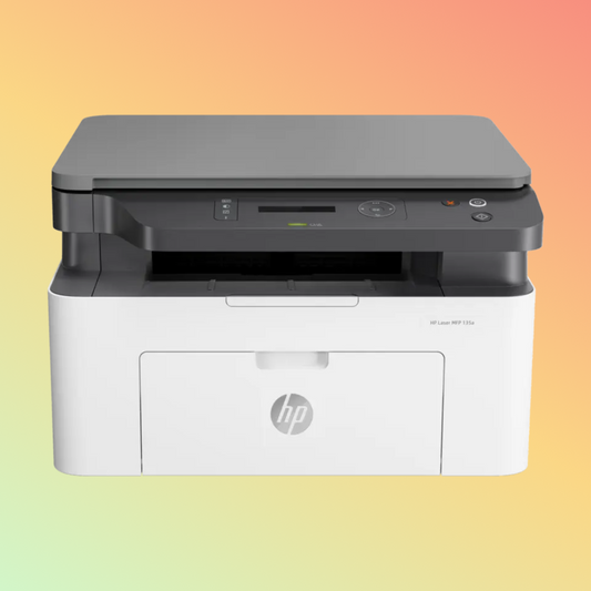 HP Laser MFP 135A Printer - A4, Print Copy Scan, 20 ppm, 1200 x 1200 dpi Resolution, 10,000 Pages Duty Cycle