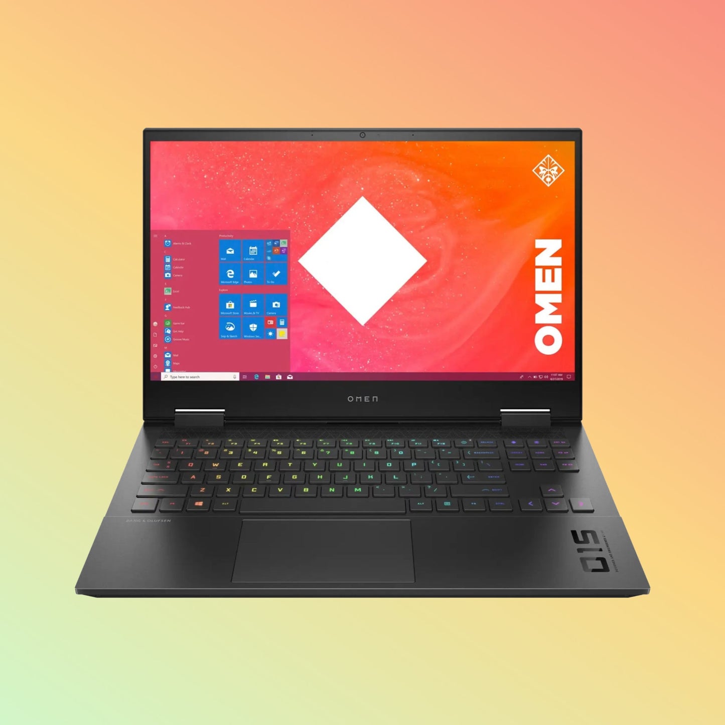 كمبيوتر محمول للألعاب HP OMEN 16T-B000 - معالج i7-11800H من الجيل الحادي عشر، وذاكرة وصول عشوائي (RAM) سعة 16 جيجابايت، ومحرك أقراص صلبة سعة 1 تيرابايت، وبطاقة رسومات NVIDIA GeForce RTX 3060 سعة 6 جيجابايت، وشاشة 16.1 بوصة عالية الدقة بالكامل