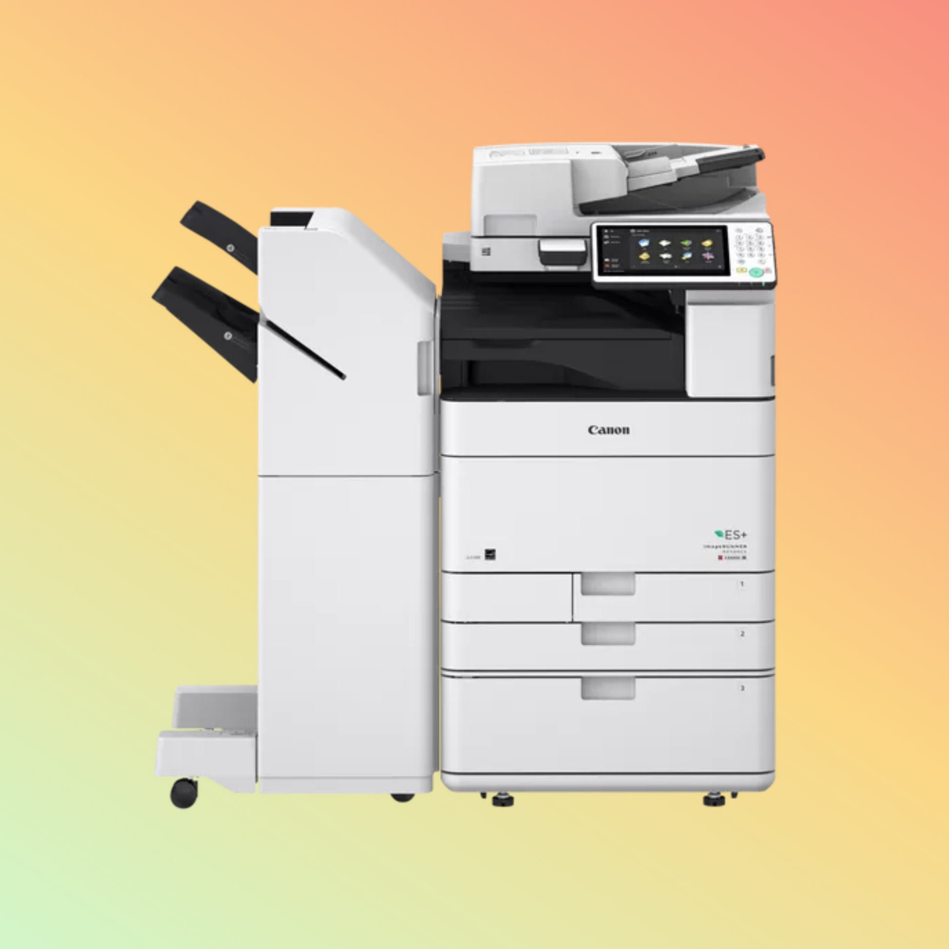 "Canon imageRUNNER ADVANCE C5500 ES Series multifunction printer front view"