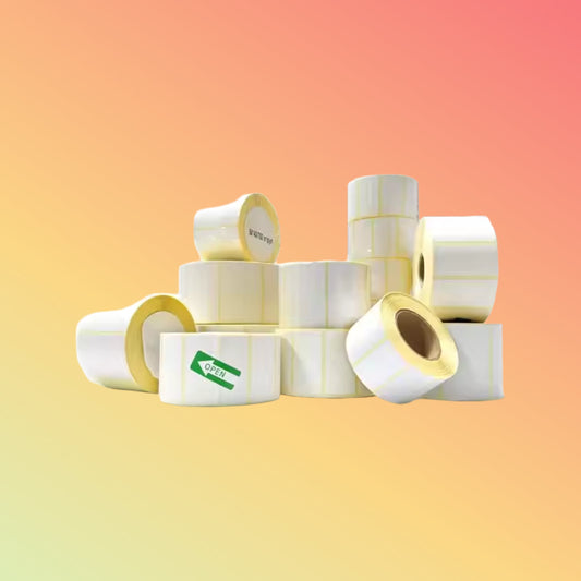 Thermal Labels Customized Printing Direct Thermal Labels Transfer Barcode Label