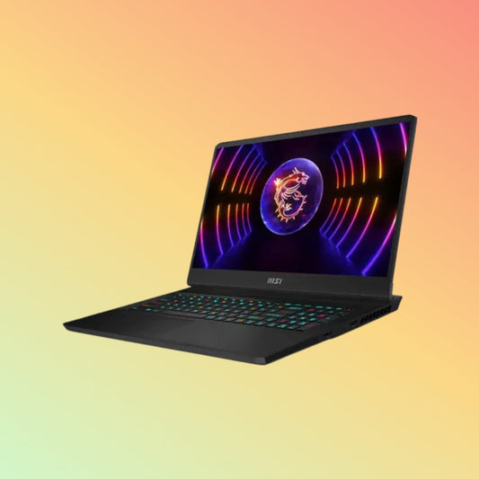 MSI VECTOR GP77 गेमिंग लैपटॉप - 13वीं पीढ़ी i9-13900H, 64GB, 1TB SSD, NVIDIA GeForce RTX 4070 8GB, 17.3" QHD