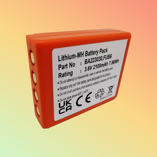 Batterea BA223030 Battery Replacement for BA223000, FUB6, BA223030,3.6V 2100mAh,Ni-Mh battery