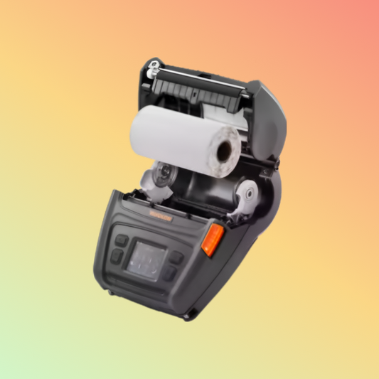 طابعة حرارية محمولة قوية Bixolon XM7-40 مقاس 4 بوصات للعمل اليدوي المحمول بدقة 203 نقطة في البوصة للطباعة الحرارية المباشرة