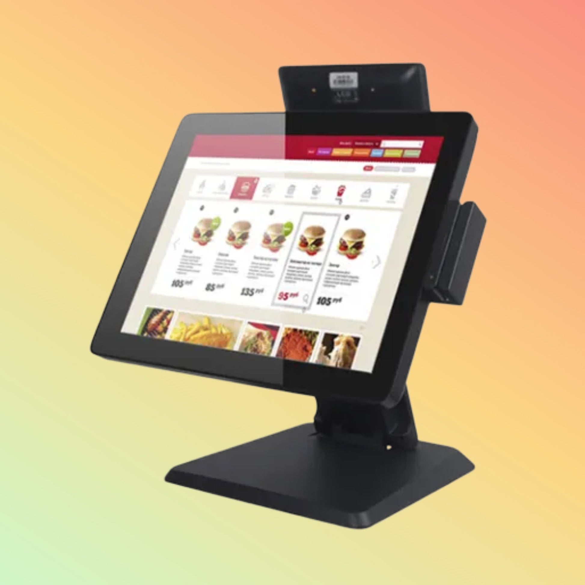 NEOPOS® 15" Dual Screen Tablet POS Terminal with Barcode Support | NEOTECH® UAE