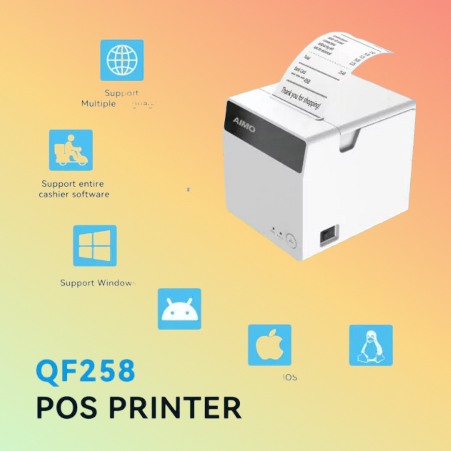 QF258 58MM Receipt Printer