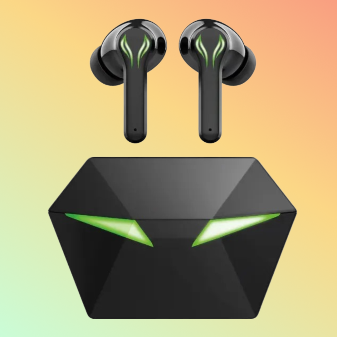 AE16 Earbuds in Charging Case - Efficient charging case for Swiftautoid AE16 earbuds with LED battery indicator.
