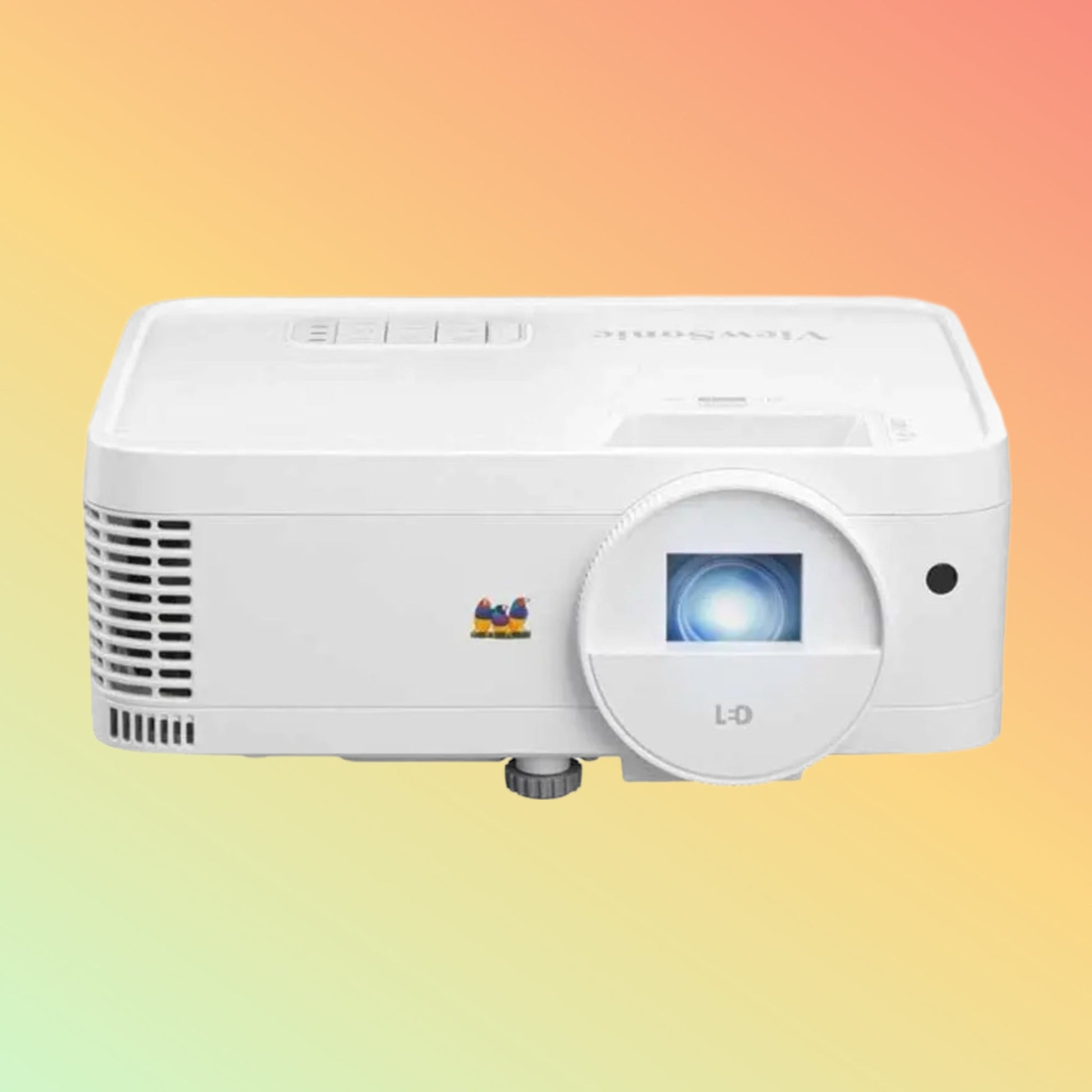 جهاز عرض VIEWSONIC LS500WHE DLP - 3000 لومن، WXGA (1280x800)، نسبة العرض إلى الارتفاع 16:10، نسبة التباين 3000000:1
