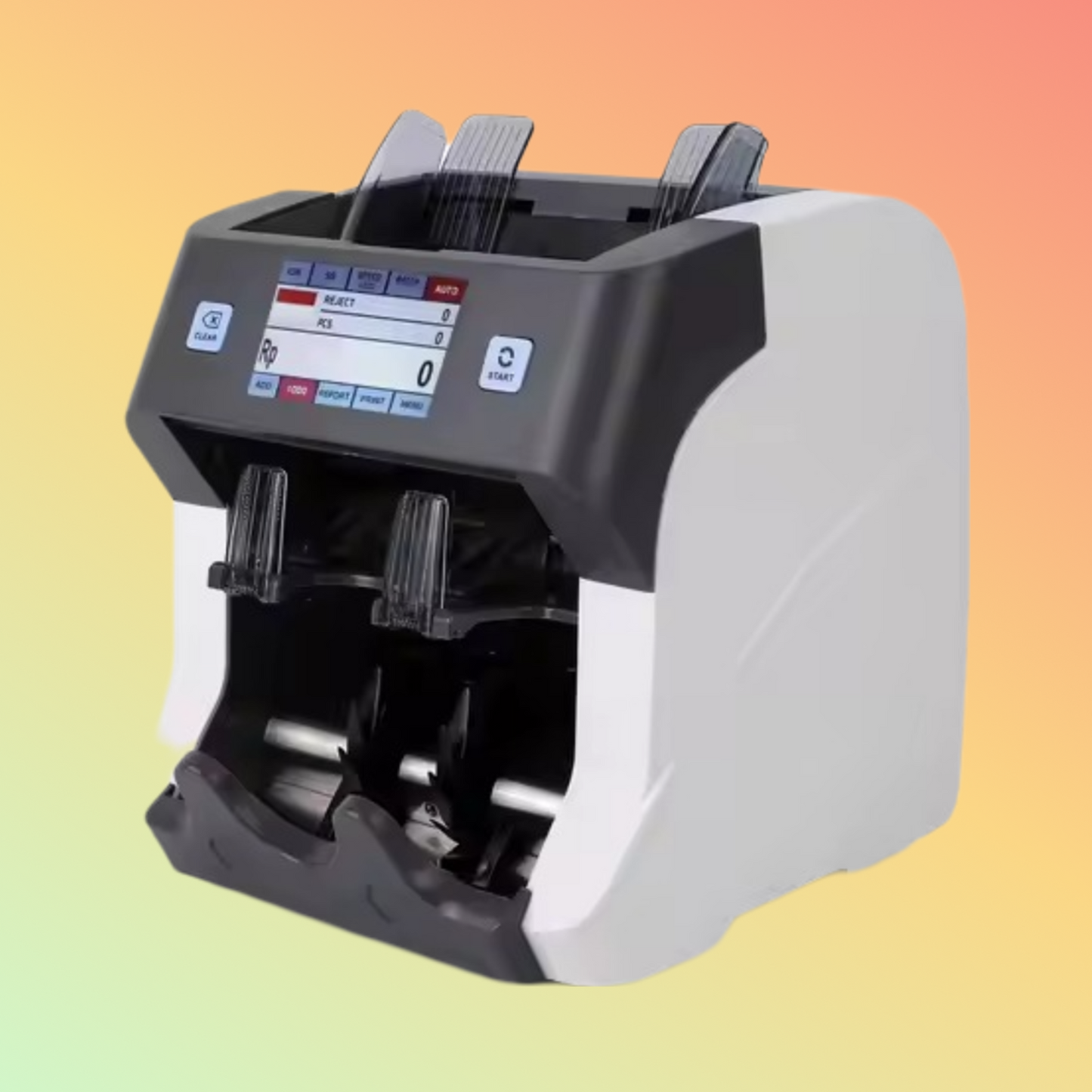 NUMEN LCD screen money sorter Customized Multi-currency value counter bill counting machine