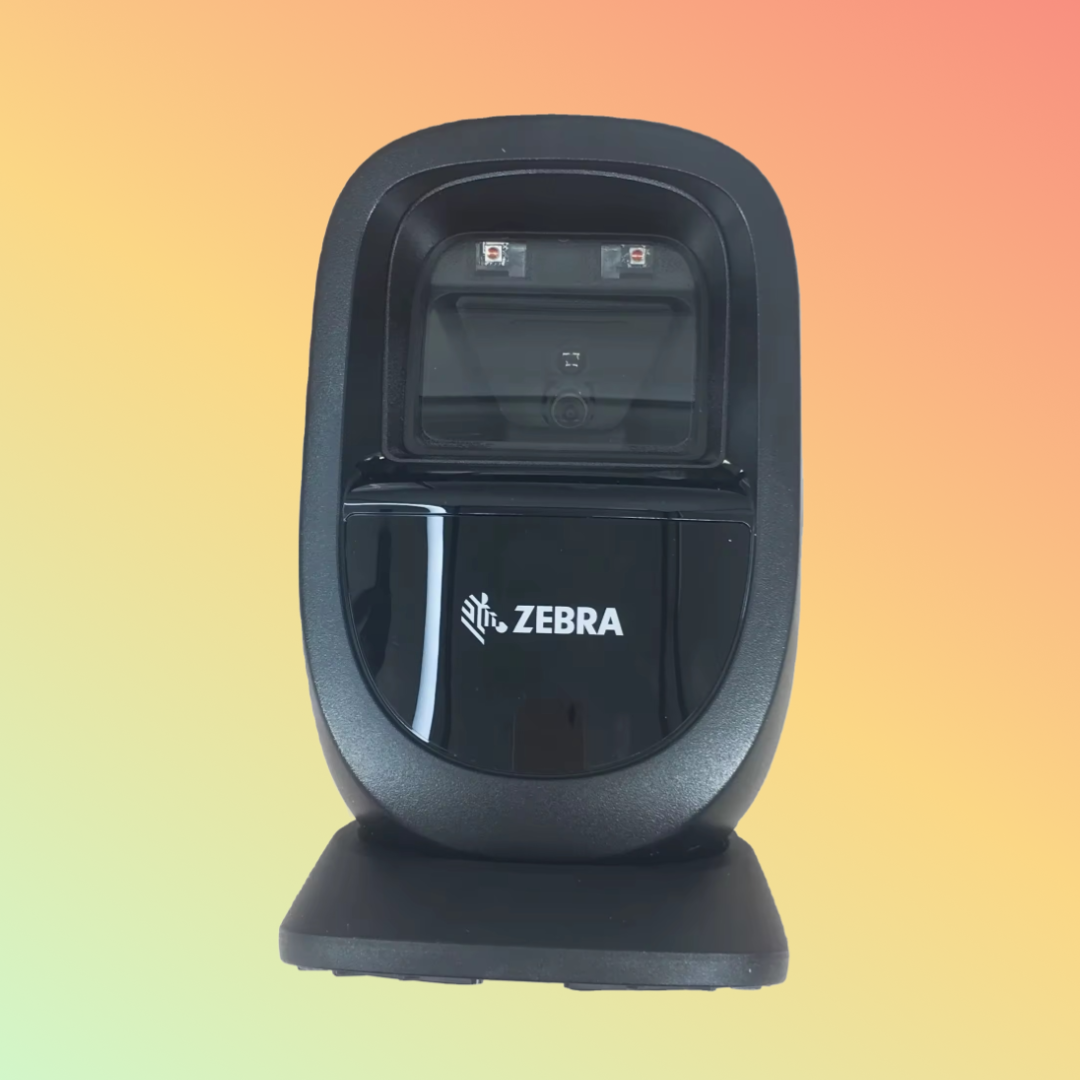 Durable Zebra DS9308 with IP52 rating for dust and moisture resistance.
