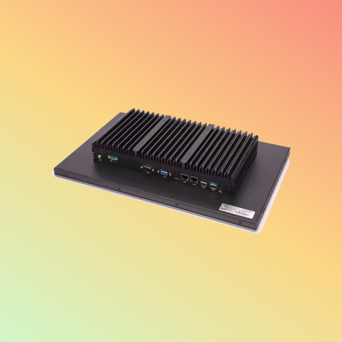 Embedded IP65 Waterproof Touch PANEL PC With RFID Fanless 15.6 21.5 Touch Control Industrial Panel Pc J1900 J6412 I3 I5 PANEL PC