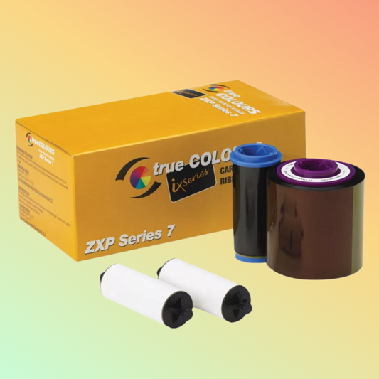 "Zebra ZXP Series 7 Clear Laminate Ribbon - 750 Prints"
