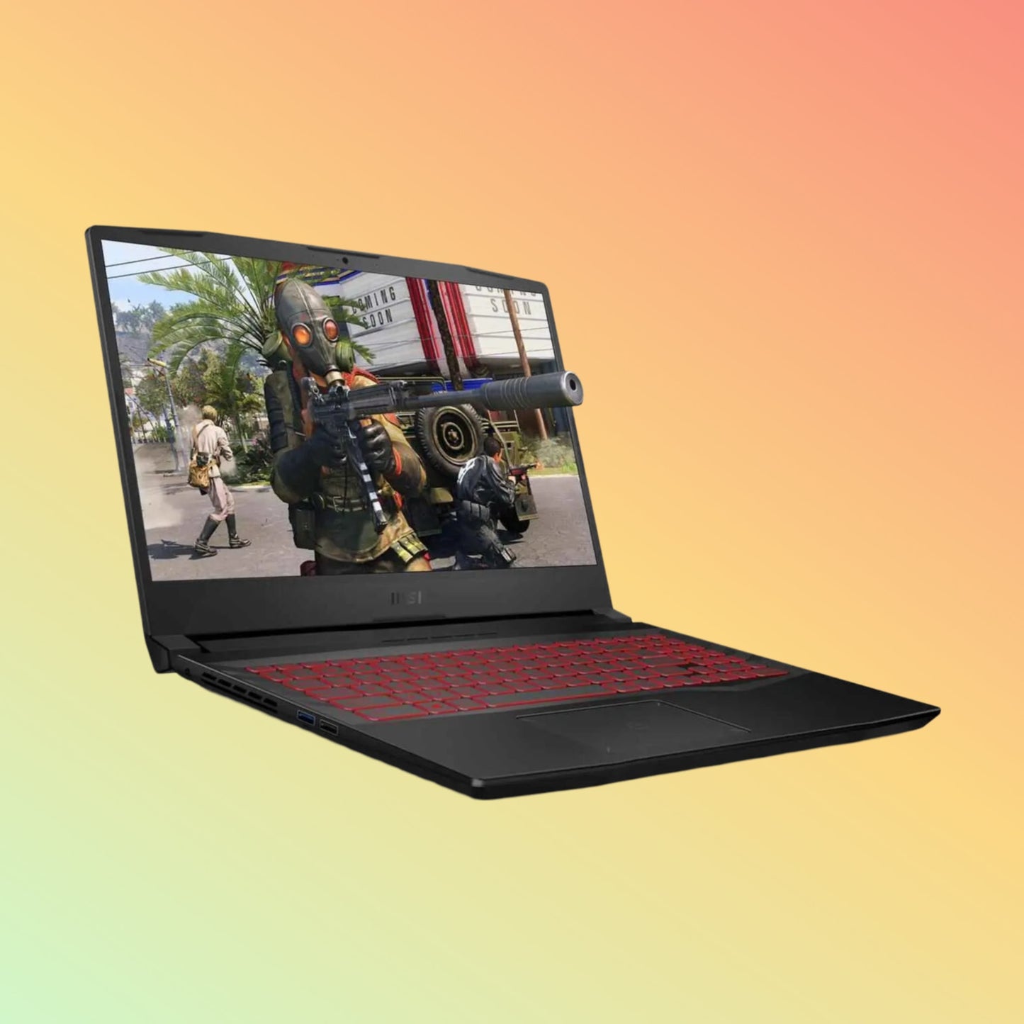 MSI GL66-11UGKV-001 गेमिंग लैपटॉप - Intel i7-11800H - 16GB - 512GB SSD - Nvidia GeForce RTX 3070 8GB - 15.6" FHD