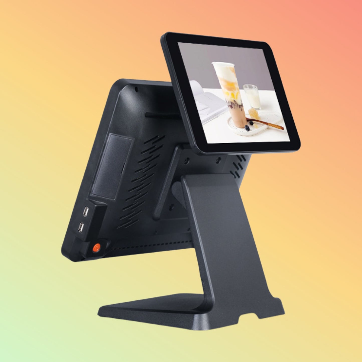 ALWAYPOS Aluminum Alloy Base with Bezel-Free Frame Design