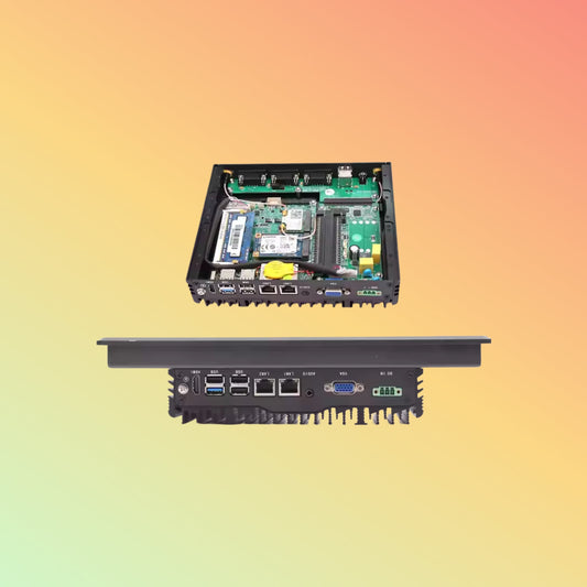 10/12/15/17 Inch J1900/J6412 I3/i5/i7 Industrial All in One Computer Rugged Industrial Panel PC Ssd 1tb