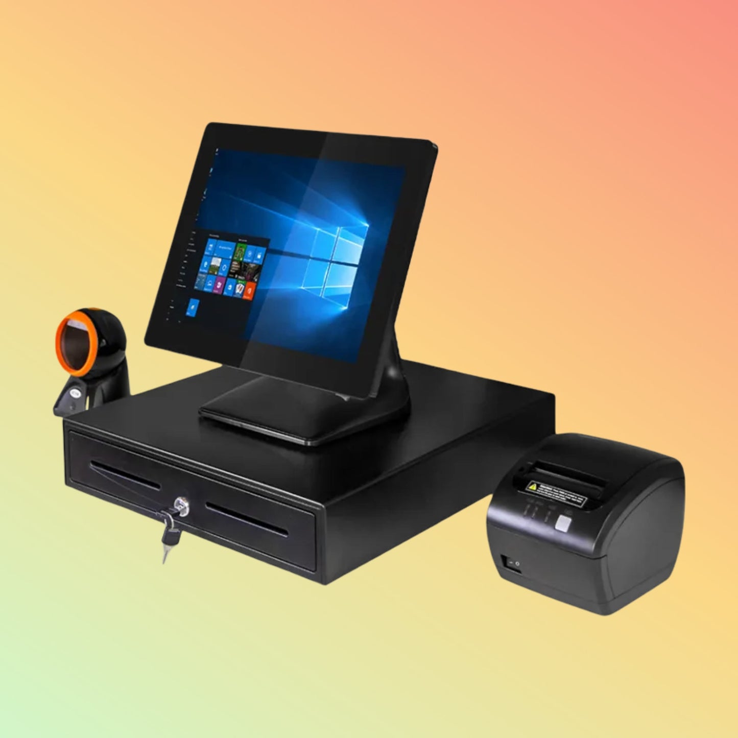 NEOPOS Dual Screen POS Terminal with Cash Drawer Support | NEOTECH® UAE