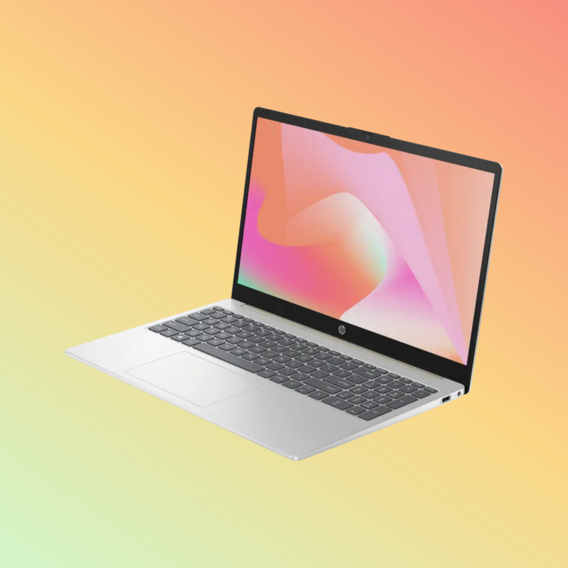 كمبيوتر محمول HP 15-FD0025NE - معالج i5-1335U من الجيل الثالث، سعة 8 جيجابايت، وقرص SSD سعة 512 جيجابايت، وشاشة 15.6 بوصة عالية الدقة