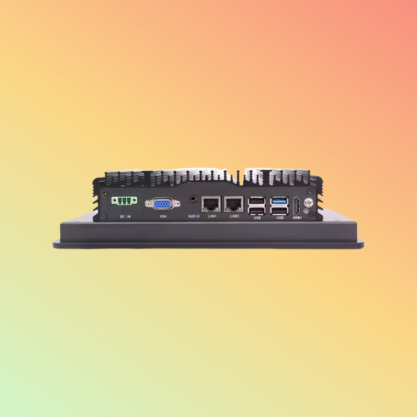 24V/4G 12/15 Inch Industrial Embedded Touch Panel PC 6412 J1900 for Logistics Distribution Center