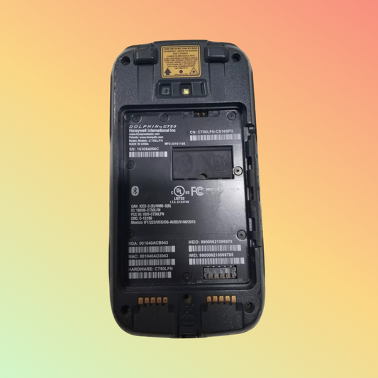 استبدال الغطاء الخلفي لجهاز Honeywell EDA50