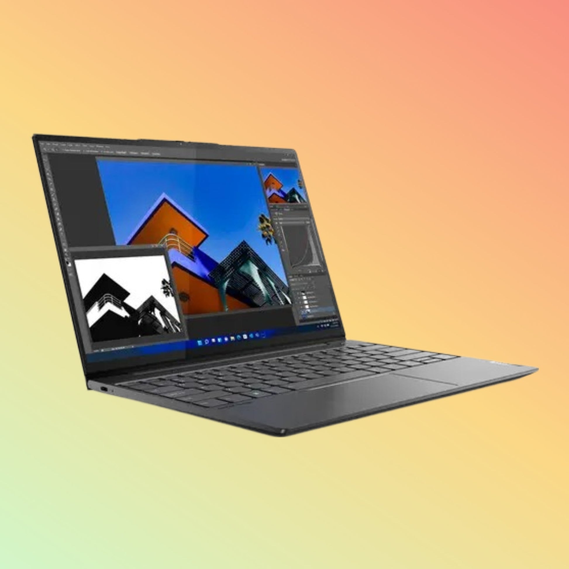 لابتوب لينوفو ثينك بوك 13X G2 - معالج i7-1255U من الجيل الثاني عشر، سعة تخزين 16 جيجابايت، قرص SSD سعة 512 جيجابايت، شاشة 13.3 بوصة WQXGA