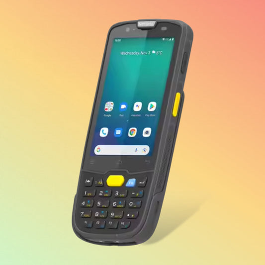 Newland MT67 Sei - جهاز PDA عالي الأداء مقاس 4 بوصات، تصميم نحيف ومتين، ماسح باركود ثنائي الأبعاد