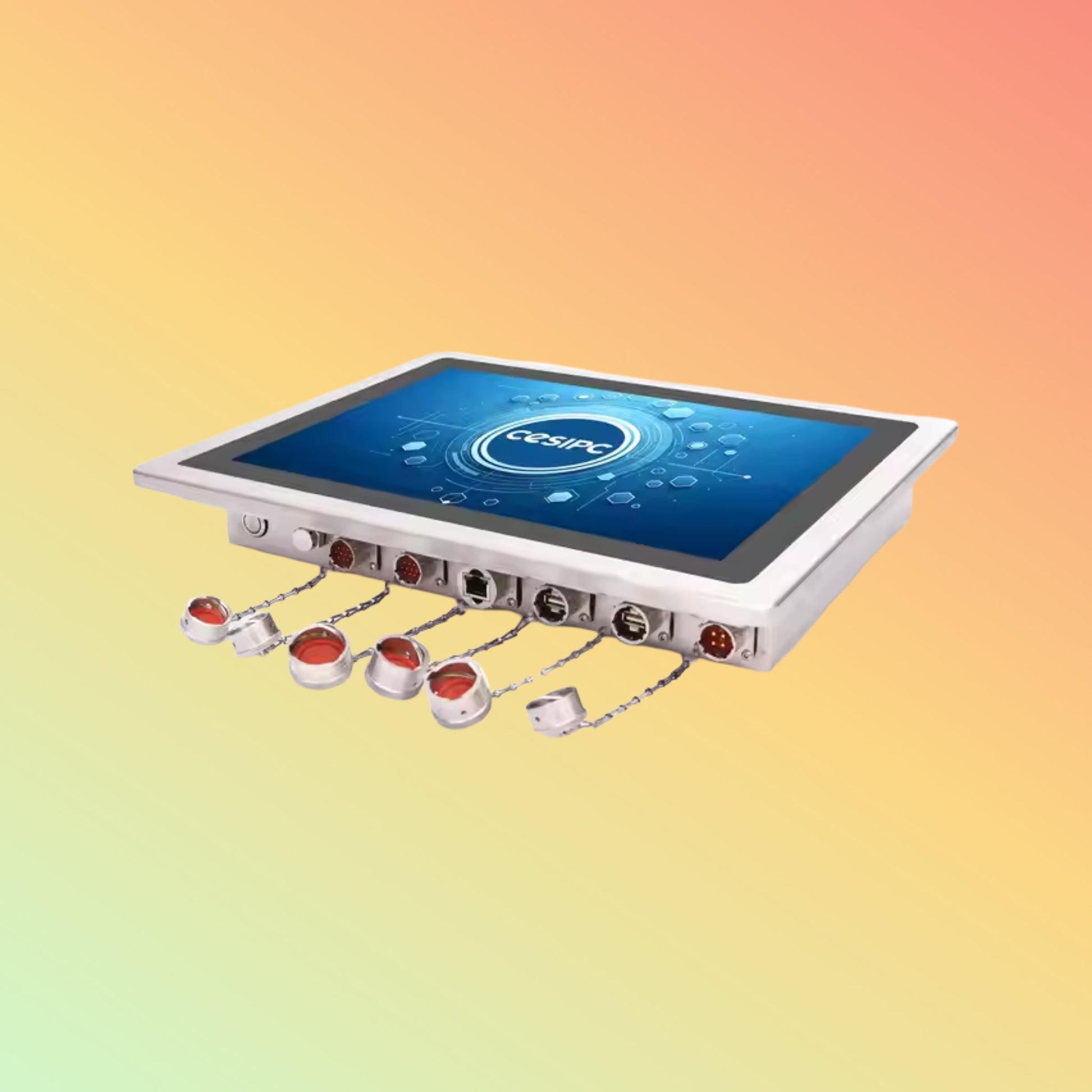 Stainless Steel Case IP67 Waterproof Industrial Touch Panel Pc Food Factory All in One Pc