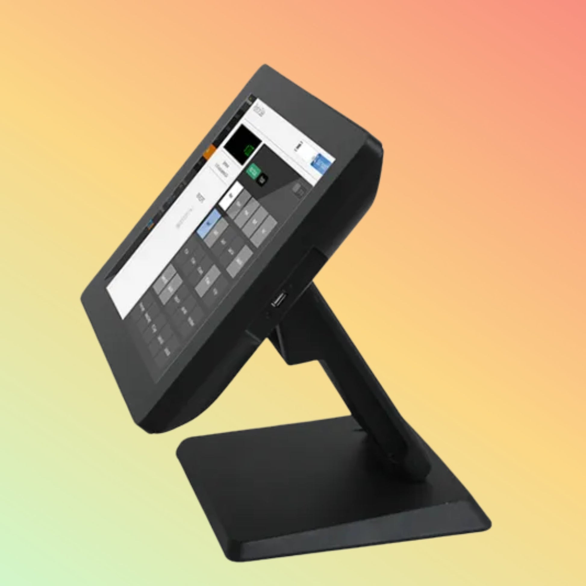 CARAVPOS - 12 Inch touch pc with scanner and stand retail POS Pos System