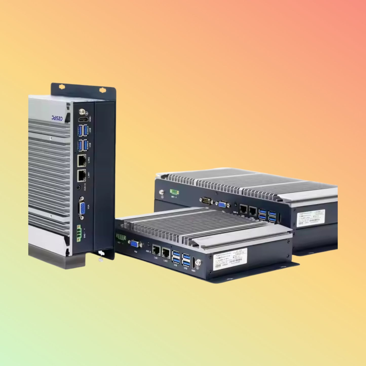 Fanless Embedded PC i3/i5/i7 – Aircraft Assembly & Machinery