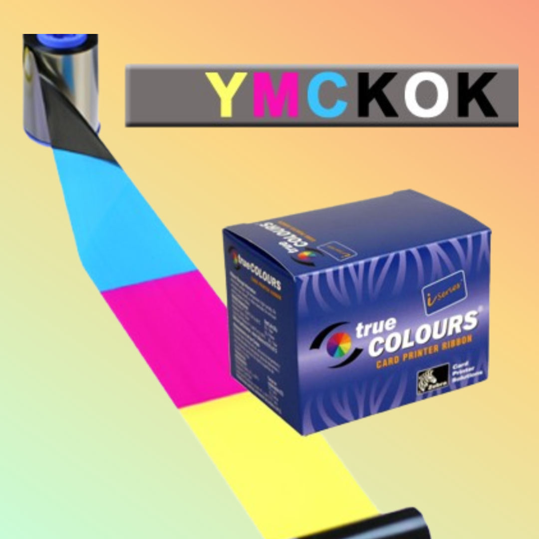 Zebra 800015-448 YMCKOK Color Ribbon – 170 Prints