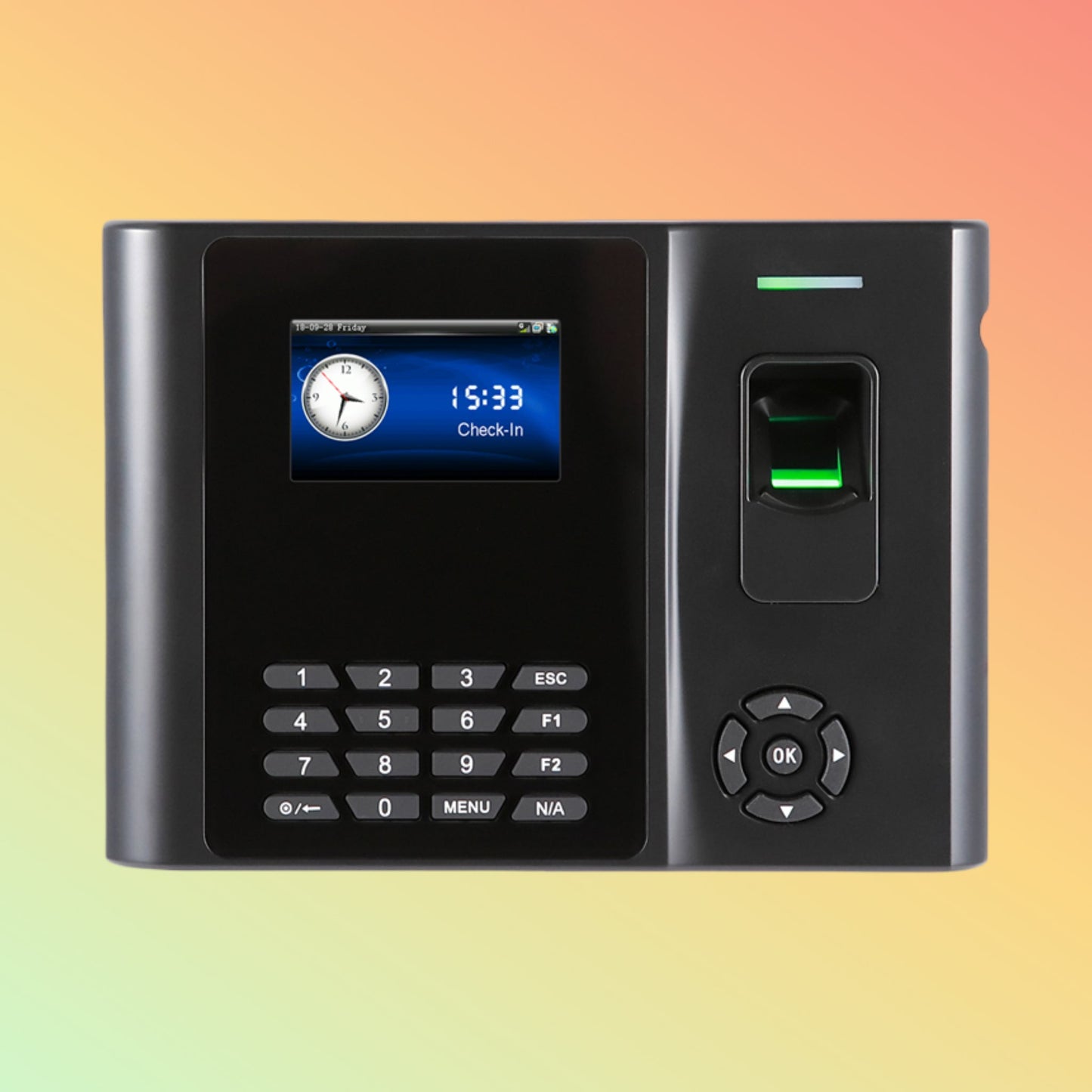 Granding GT200 Palm & Fingerprint Time Attendance with Battery