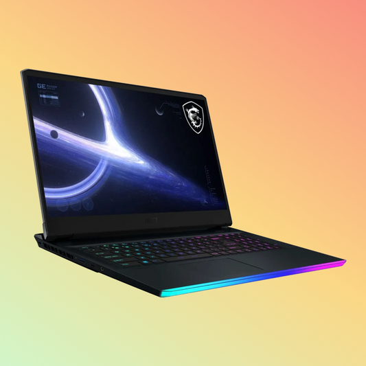 MSI Raider GE68HX गेमिंग (2024) लैपटॉप - 14वीं पीढ़ी i9-14900HX, 64GB, 2TB SSD, NVIDIA GeForce RTX 4090 16GB, 16" UHD
