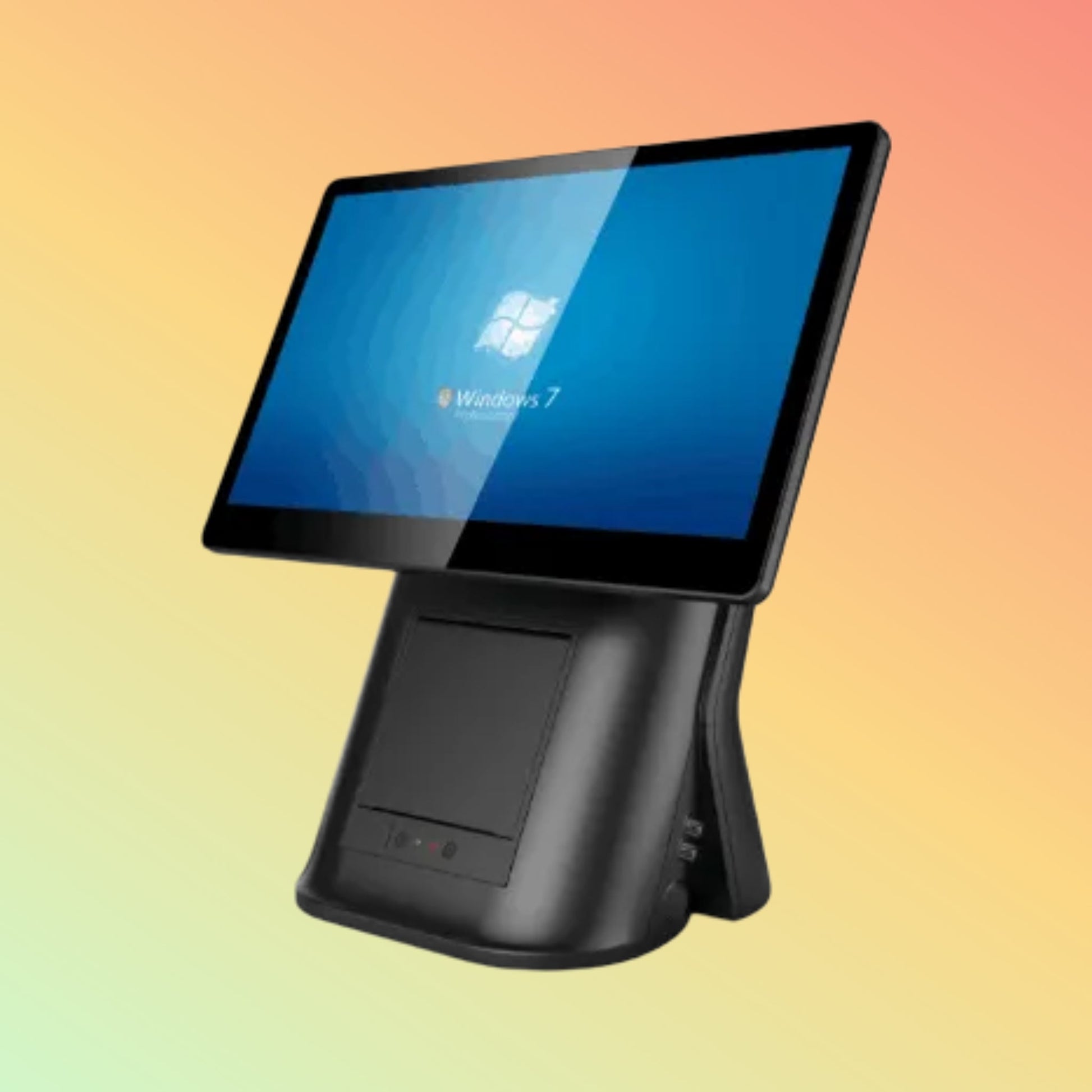 CARAVPOS 15.6" POS System w/ MSR & 58/80mm Thermal Printer