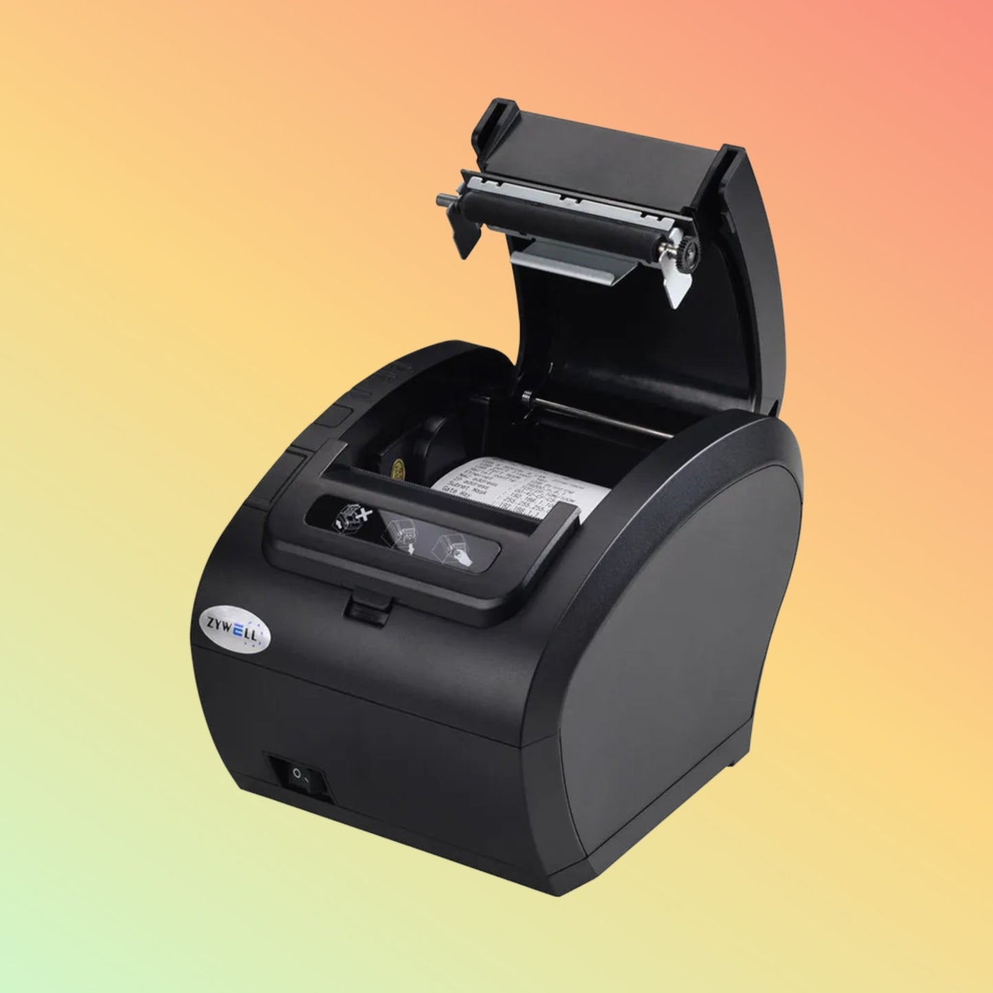 ZYWELL ZY307 USB Bluetooth tharmal printer 80mm for android and IOS windows POS80 receipt printer