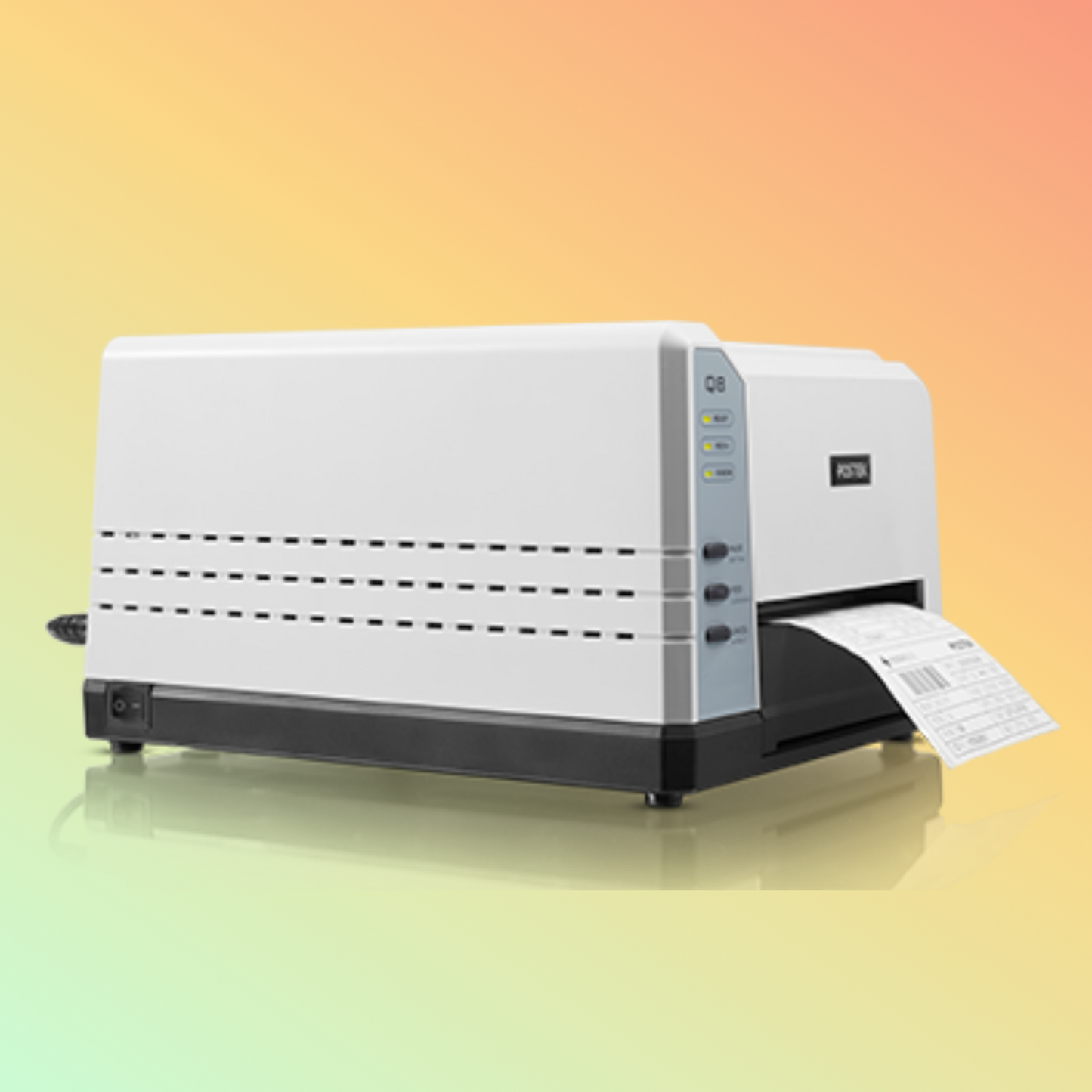 Dual Printing Methods: Supports both direct thermal and thermal transfer printing.